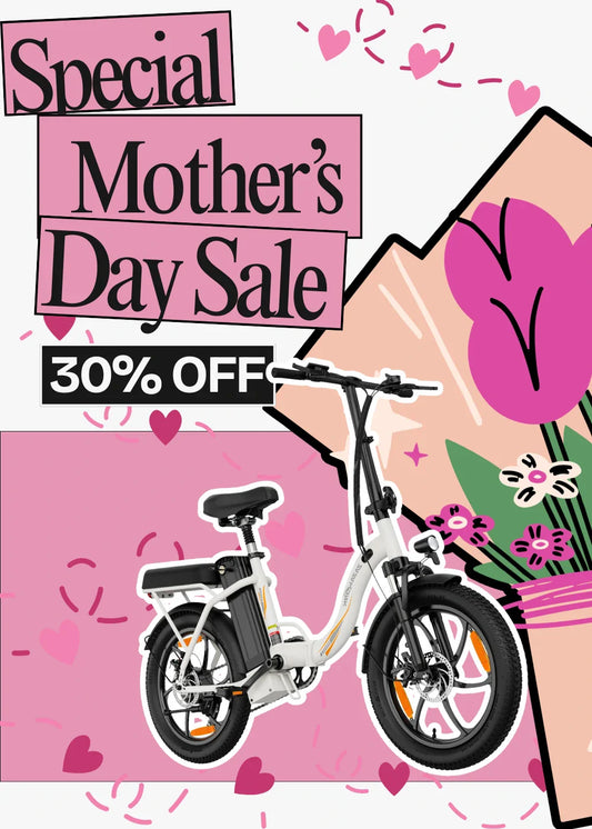 Happy Mother’s Day | ZAZAWORK E-Bike Gift Promotion 💐