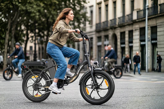ZAZAWORK C16: Versatile 20" Fat-Tire E-Bike for Urban & Light Trail Rides